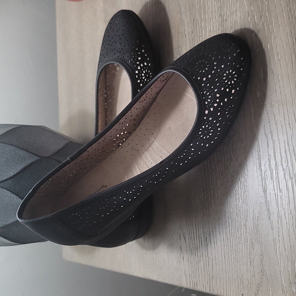 EUC Croft & Barrow Women's Ortholite Ballet Flats Size 8.5 Wide